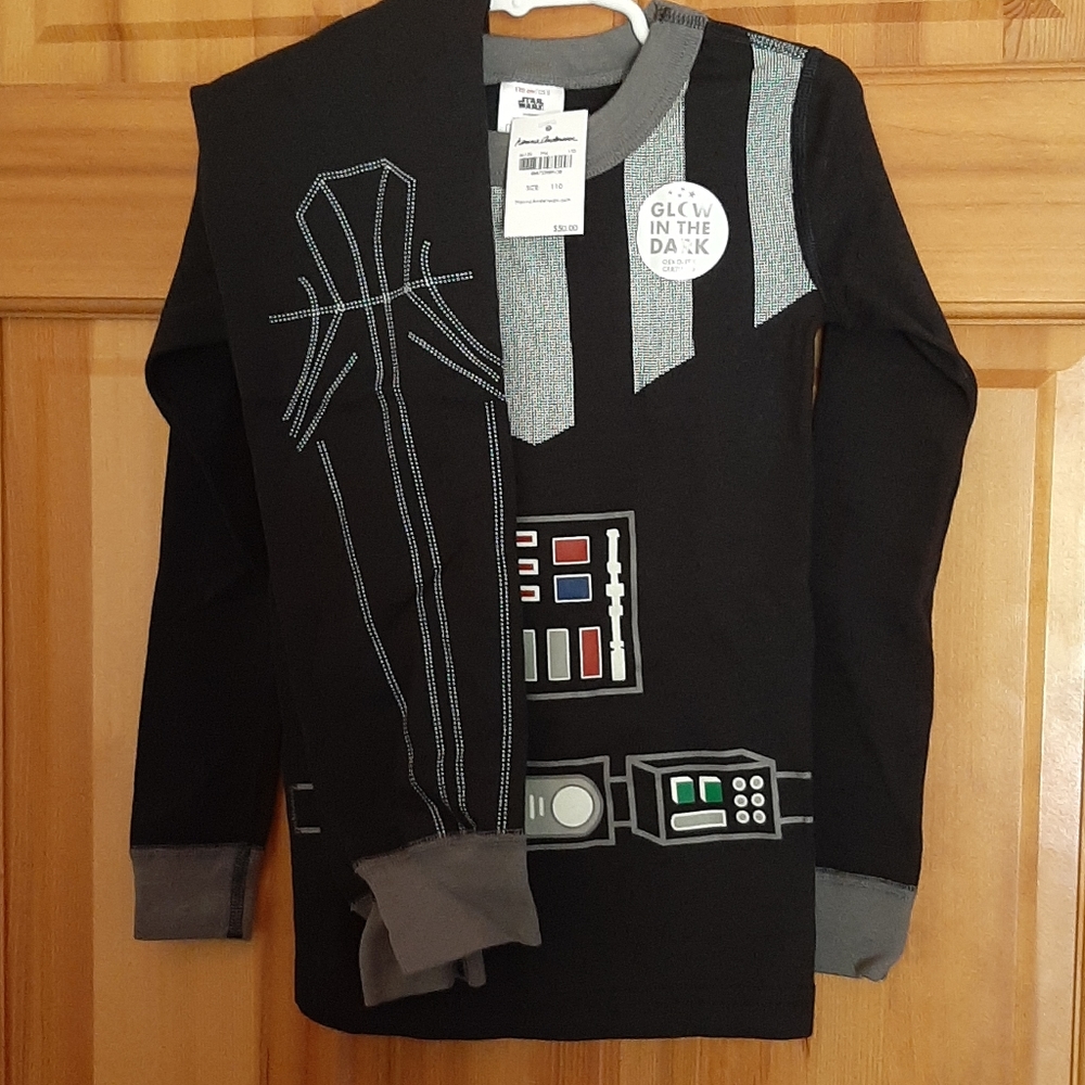 Hanna Andersson Darth Vader pajamas NWT